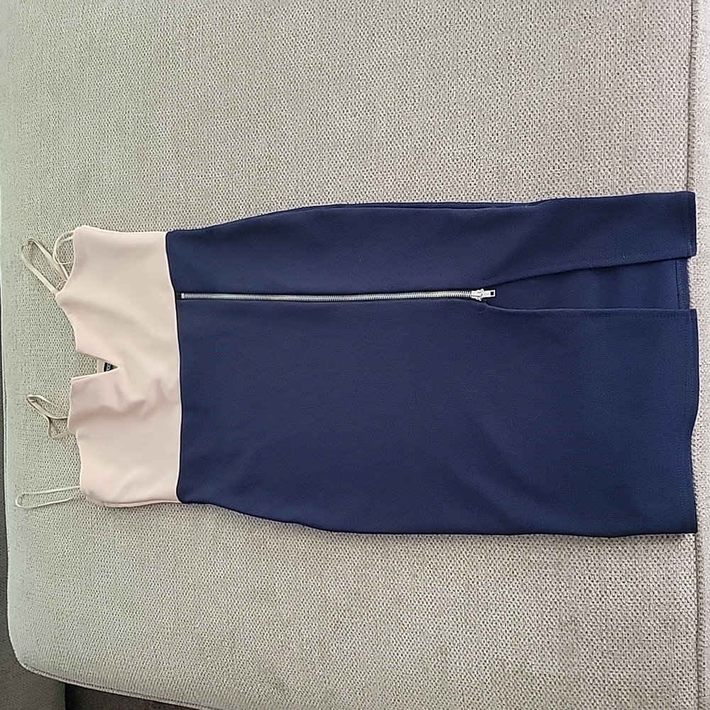 Boohoo zip up midi